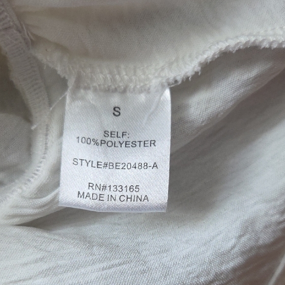 Altar'd State Cream Ruffled Blouse - Picture 4 of 5